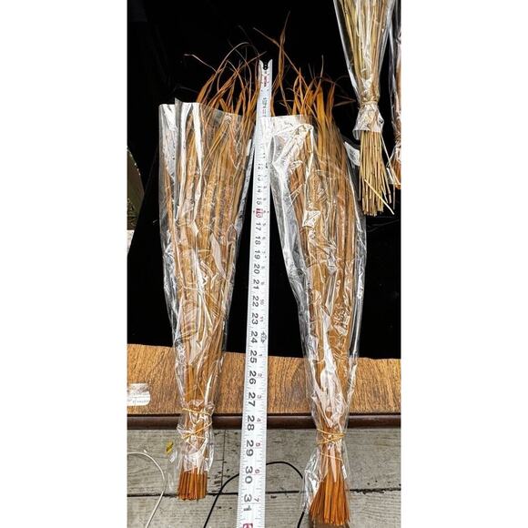 6 Large Bundles Of Fall Harvest Halloween Artificial Flower Floral Filler Design - Picture 9 of 12